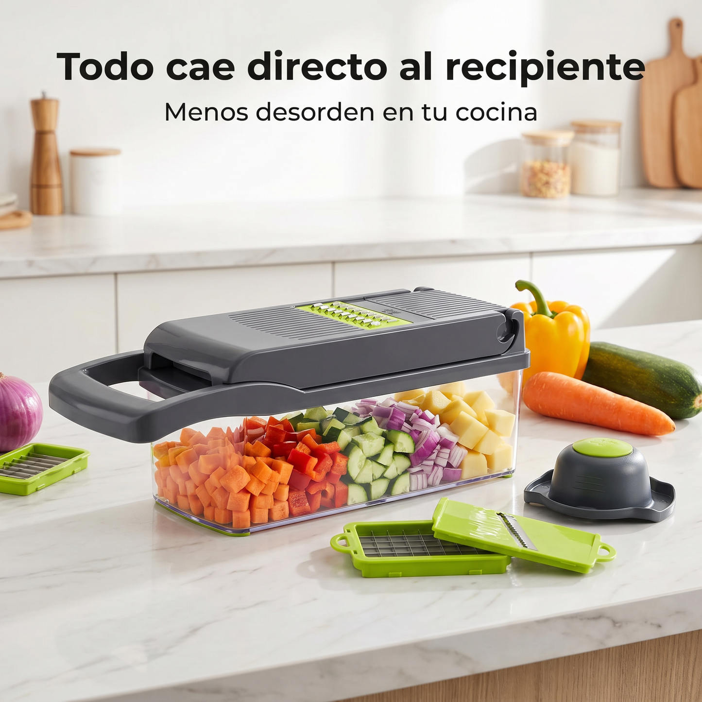 MaisonCut 14 en 1 — Pica, Ralla y Rebana en Segundos