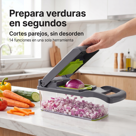 MaisonCut 14 en 1 — Pica, Ralla y Rebana en Segundos
